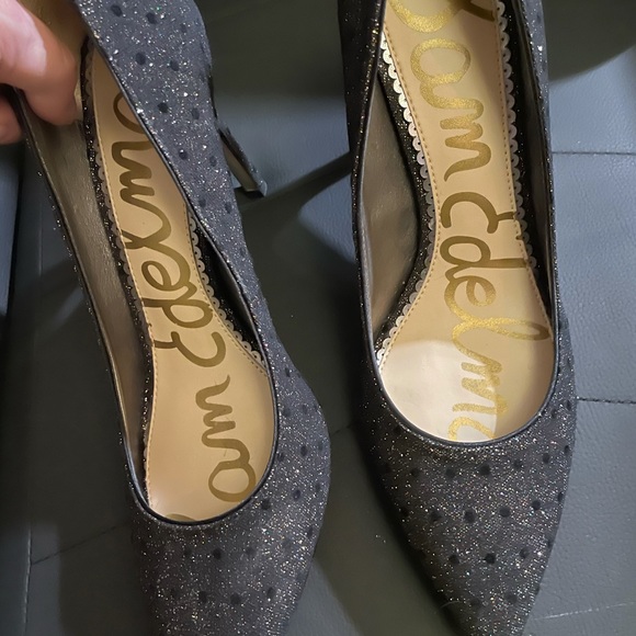 Sam Edelman Hazel Metallic multi dot pump with sparkle-8 NWT - Picture 4 of 6